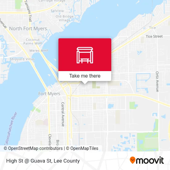 Mapa de High St @ Guava St