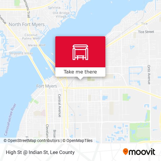 High St @ Indian St map
