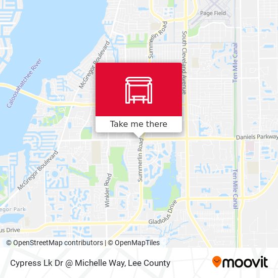 Cypress Lk Dr @ Michelle Way map