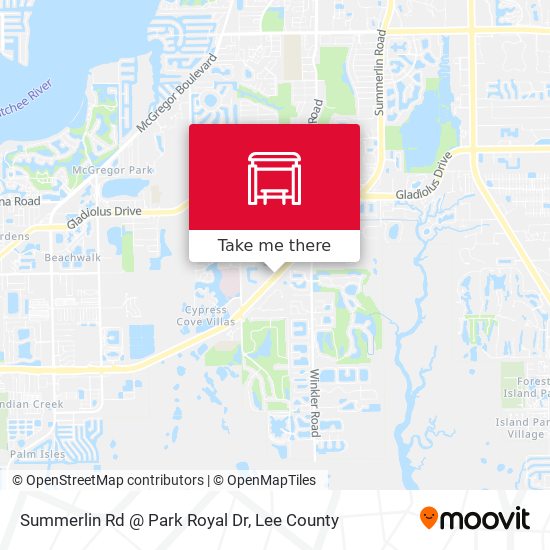 Summerlin Rd @ Park Royal Dr map
