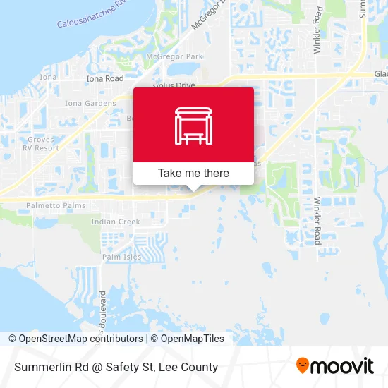 Summerlin Rd @ Safety St map