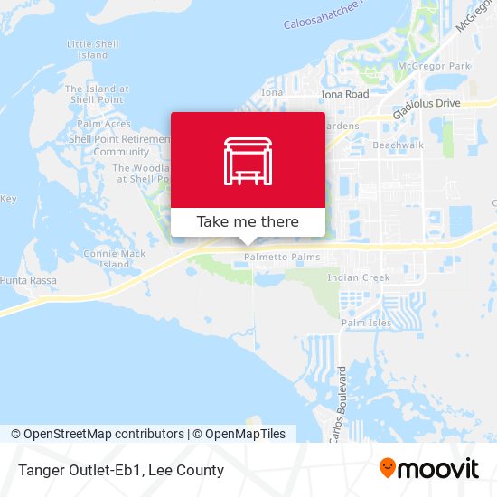 Tanger Outlet-Eb1 map