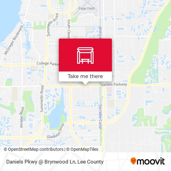 Daniels Pkwy @ Brynwood Ln map