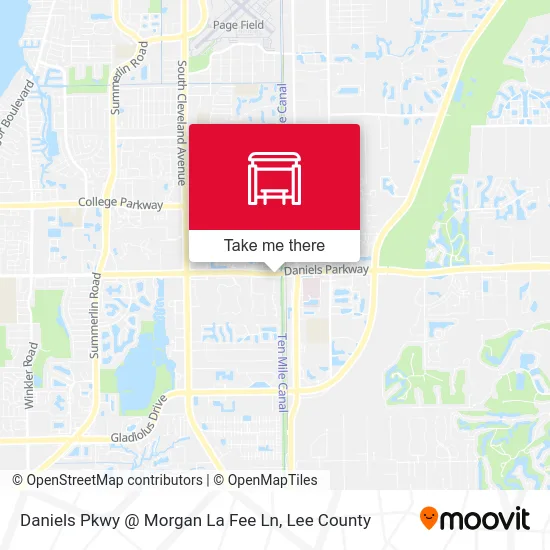 Daniels Pkwy @ Morgan La Fee Ln map