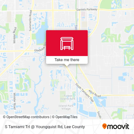 S Tamiami Trl @ Youngquist Rd map