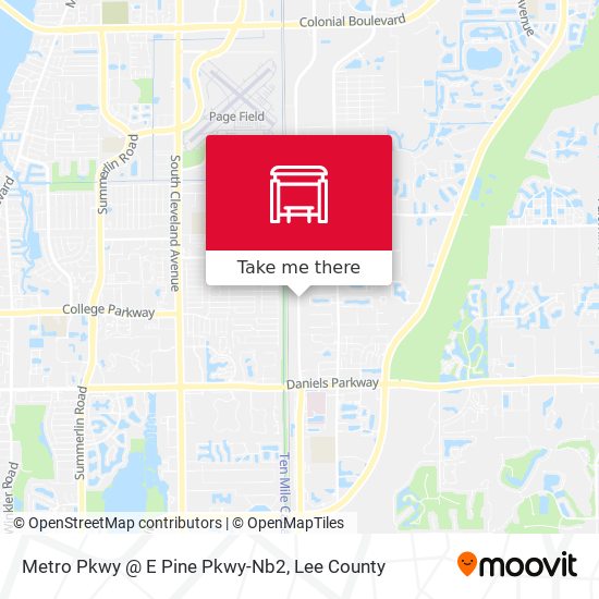 Mapa de Metro Pkwy @ E Pine Pkwy-Nb2
