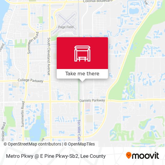 Mapa de Metro Pkwy @ E Pine Pkwy-Sb2
