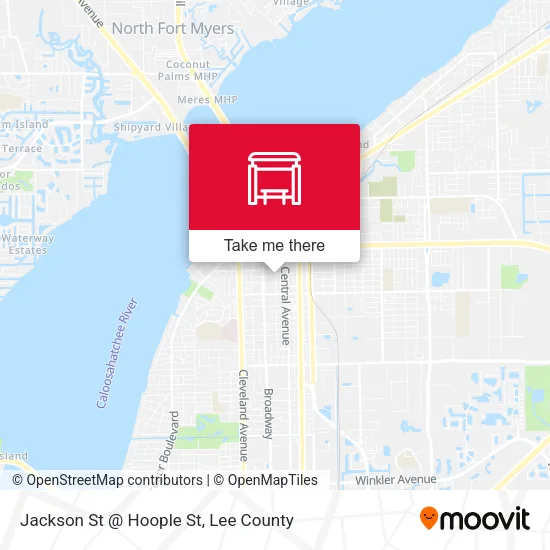 Mapa de Jackson St @ Hoople St