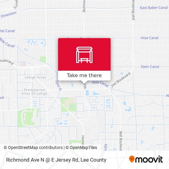 Richmond Ave N @ E Jersey Rd map