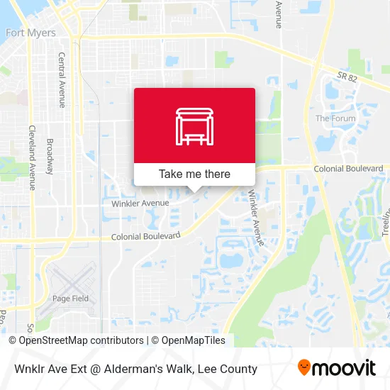 Mapa de Wnklr Ave Ext @ Alderman's Walk