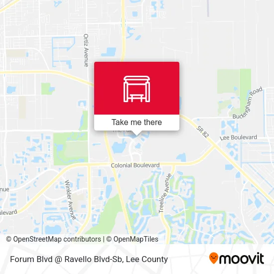 Mapa de Forum Blvd @ Ravello Blvd-Sb