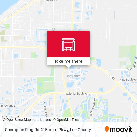 Champion Ring Rd @ Forum  Pkwy map
