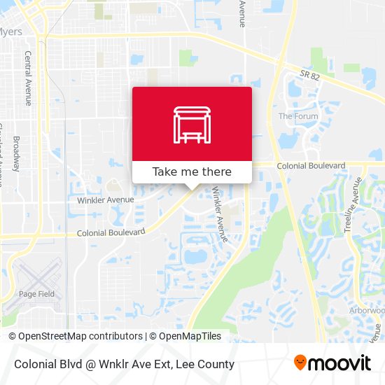 Colonial Blvd @ Wnklr Ave Ext map