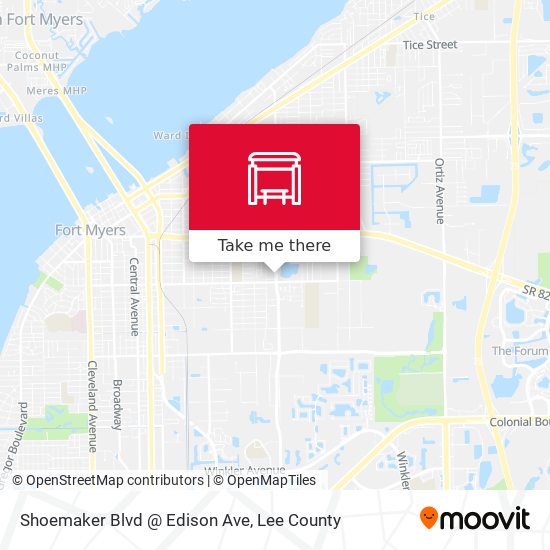 Mapa de Shoemaker Blvd @ Edison Ave