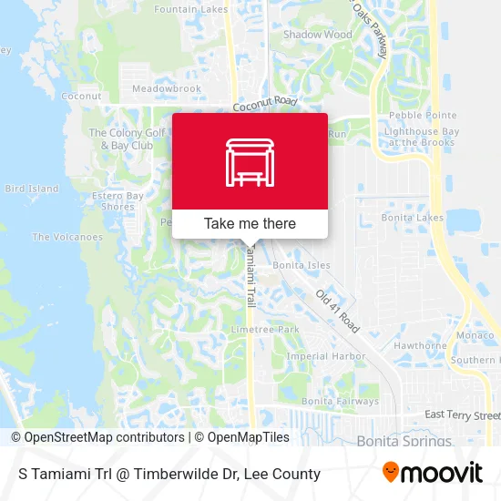Mapa de S Tamiami Trl @ Timberwilde Dr