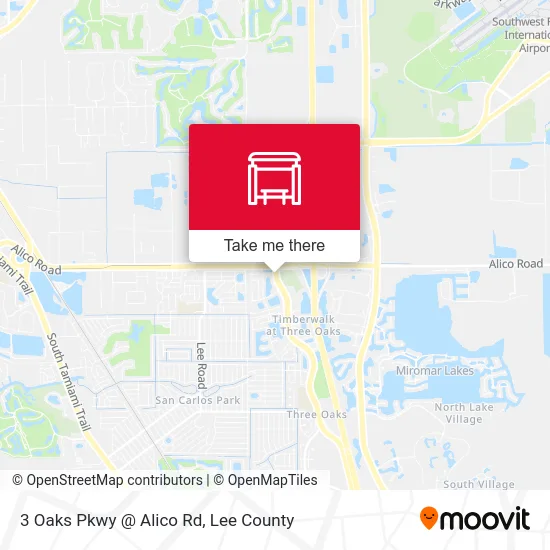 3 Oaks Pkwy @ Alico Rd map