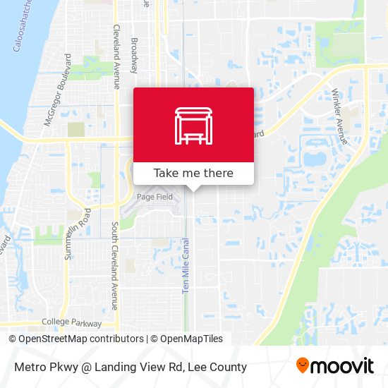 Metro Pkwy @ Landing View Rd map