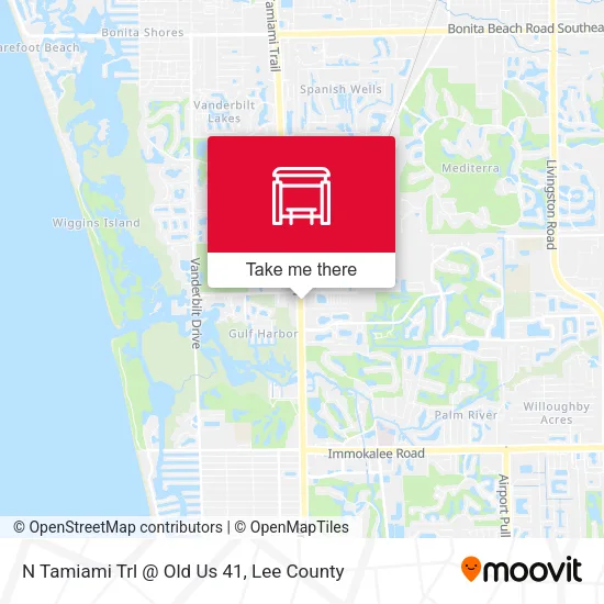 Mapa de N Tamiami Trl @ Old Us 41