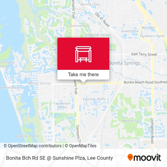Bonita Bch Rd SE @ Sunshine Plza map