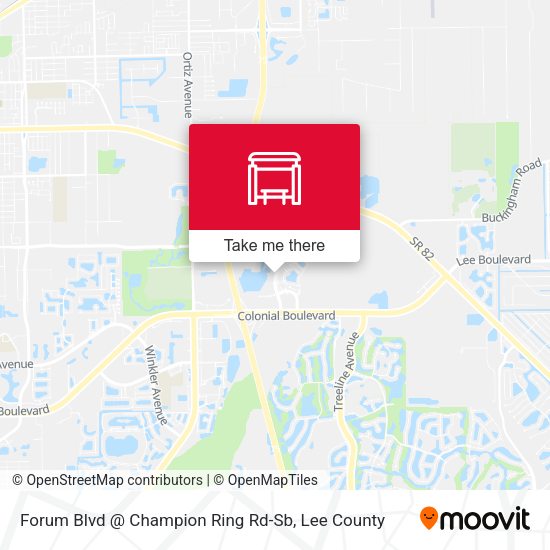 Mapa de Forum Blvd @ Champion Ring Rd-Sb