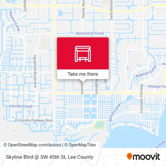 Skyline Blvd @ SW 45th St map
