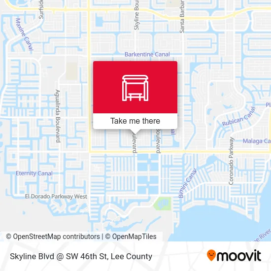 Skyline Blvd @ SW 46th St map