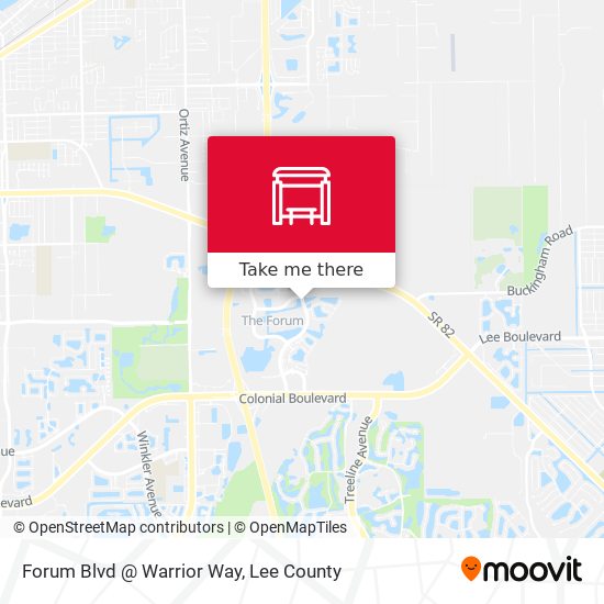 Mapa de Forum Blvd @ Warrior Way