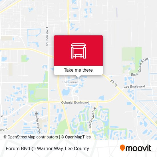 Mapa de Forum Blvd @ Warrior Way