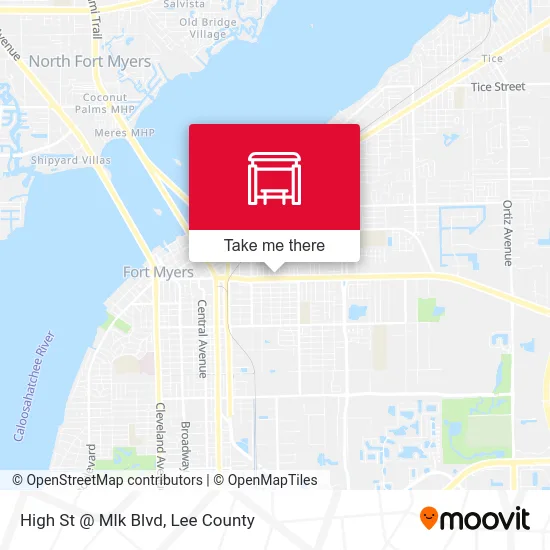 High St @ Mlk Blvd map