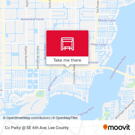 Cc Pwky @ SE 6th Ave map