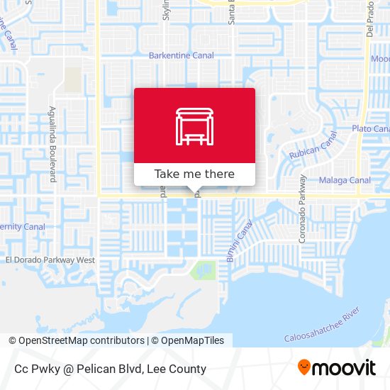 Cc Pwky @ Pelican Blvd map