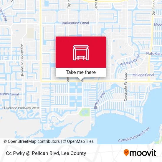 Mapa de Cc Pwky @ Pelican Blvd
