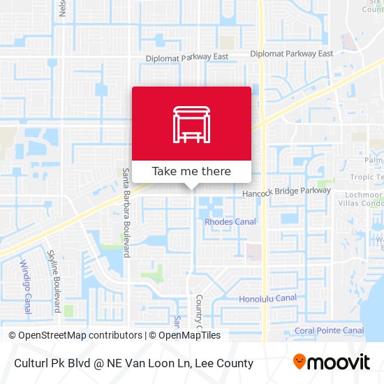 Culturl Pk Blvd @ NE Van Loon Ln map