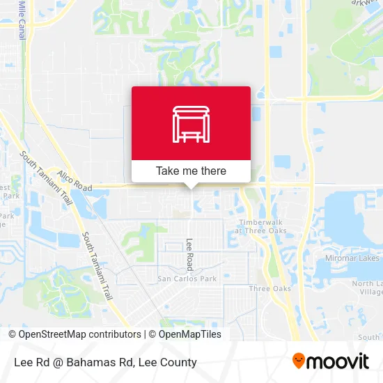Mapa de Lee Rd @ Bahamas Rd