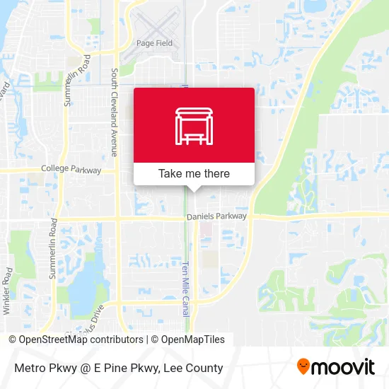 Mapa de Metro Pkwy @ E Pine Pkwy