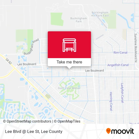 Mapa de Lee Blvd @ Lee St