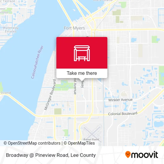 Mapa de Broadway @ Pineview Road