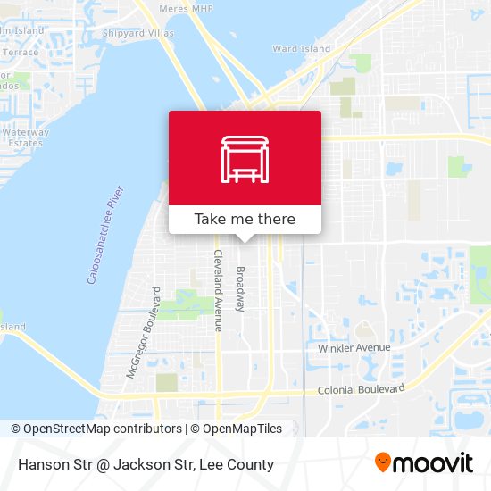 Hanson Str @ Jackson Str map