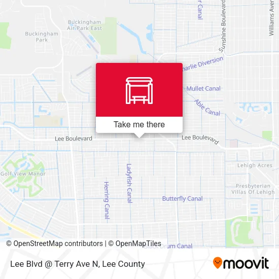 Mapa de Lee Blvd @ Terry Ave N