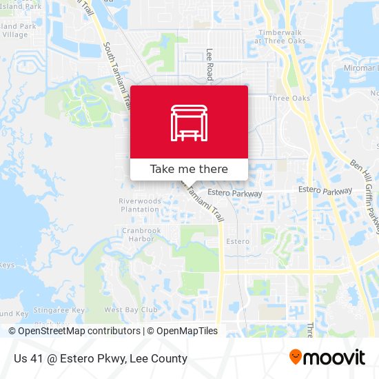 Mapa de Us 41 @ Estero Pkwy