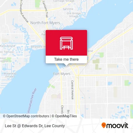 Lee St @ Edwards Dr map