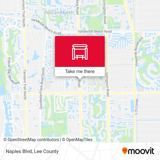 Naples Blvd map