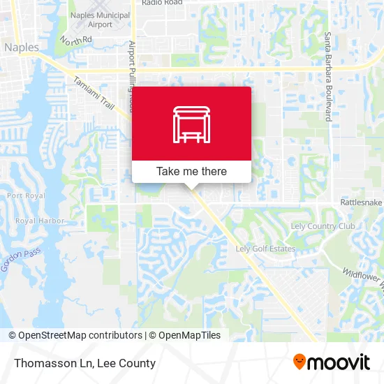 Mapa de Thomasson Ln