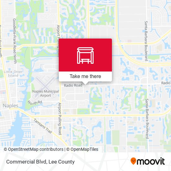 Mapa de Commercial Blvd