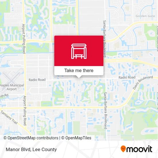 Manor Blvd map