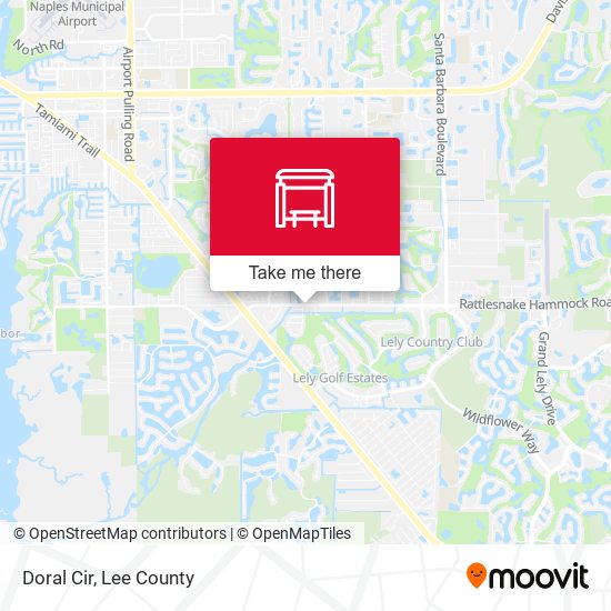 Doral Cir map