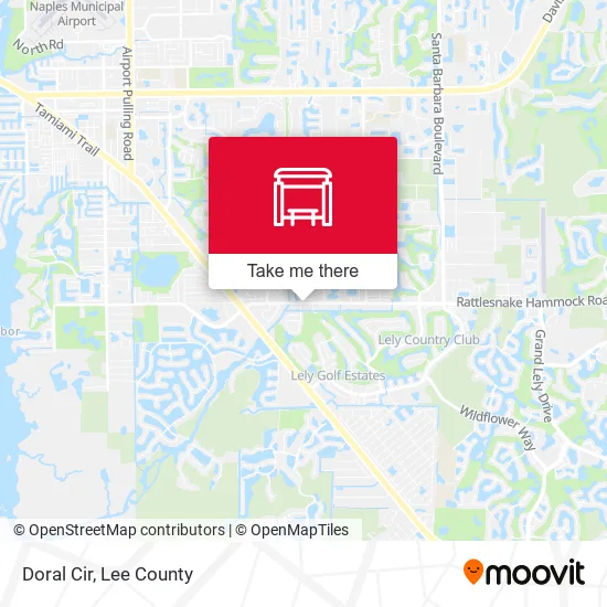 Doral Cir map