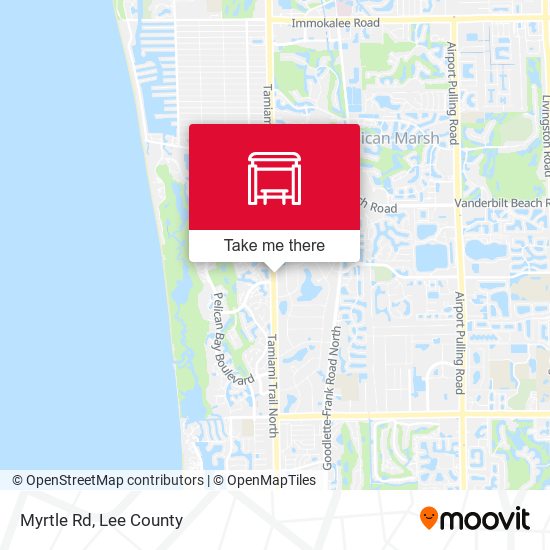 Mapa de Myrtle Rd