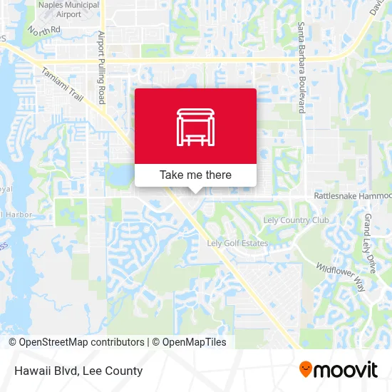 Hawaii Blvd map