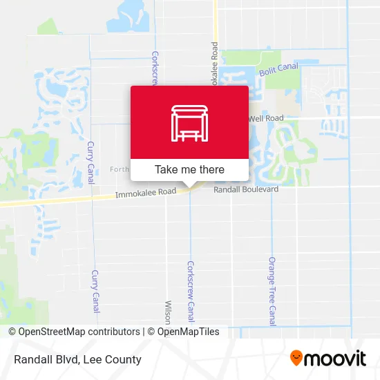 Randall Blvd map